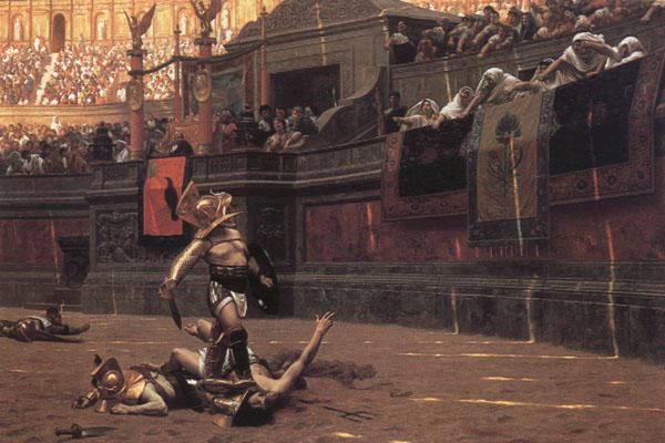 Jean-Leon Gerome Pollice Verso oil painting picture